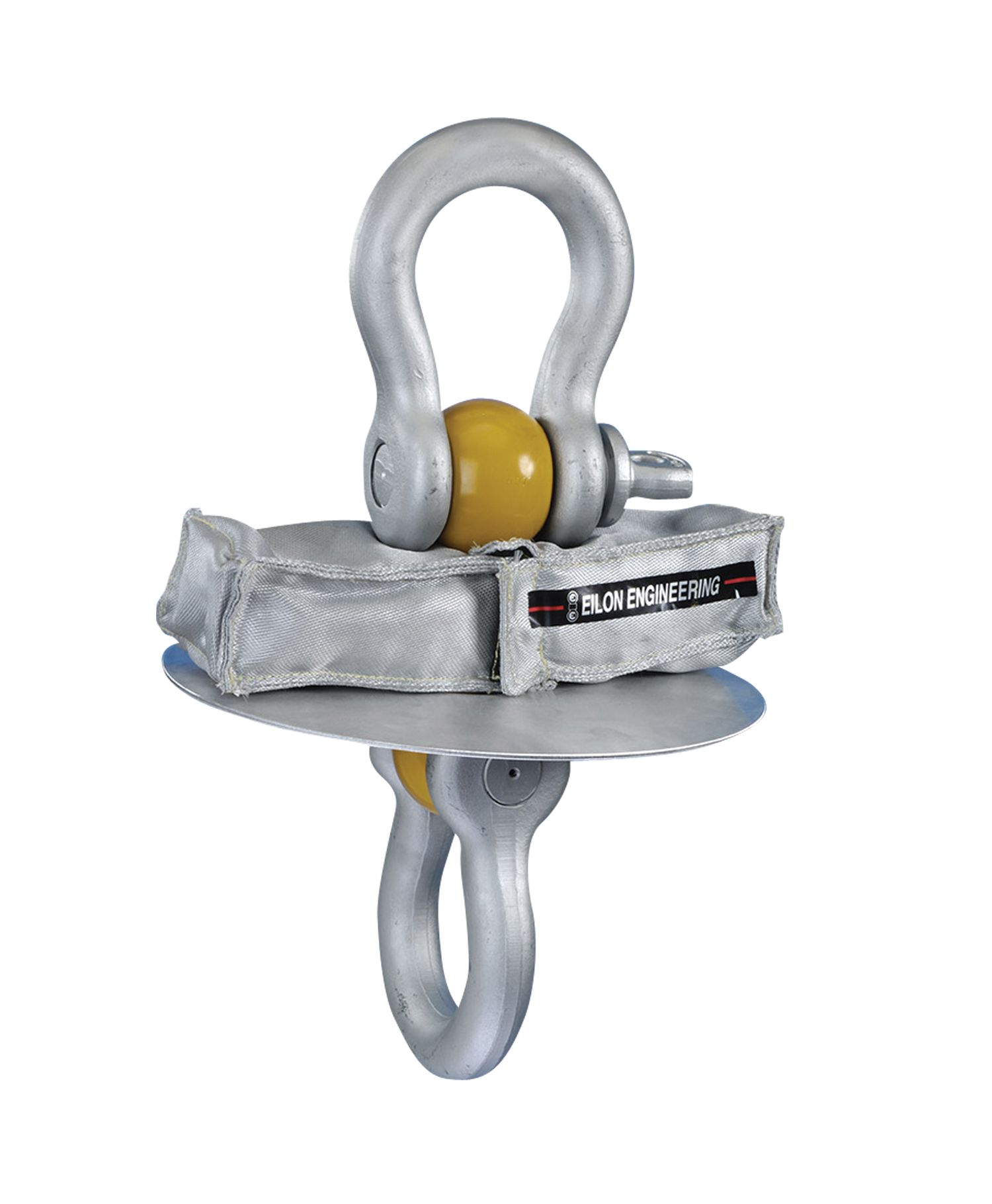 A Ron 2501 load cell is equipped with its heat shield.